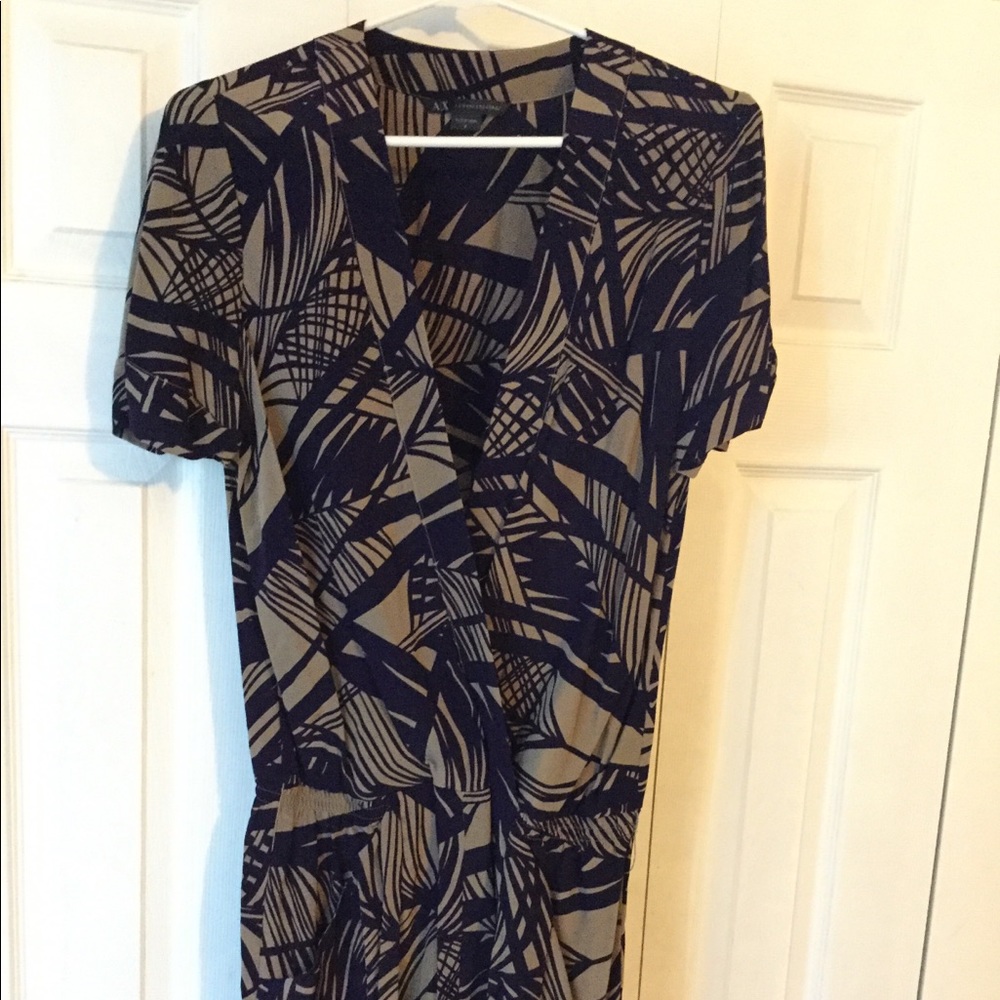 Armani Exchange printed romper